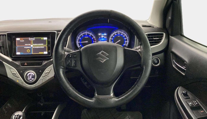 2016 Maruti Baleno ALPHA PETROL 1.2, Petrol, Manual, 52,086 km, Steering Wheel Close Up