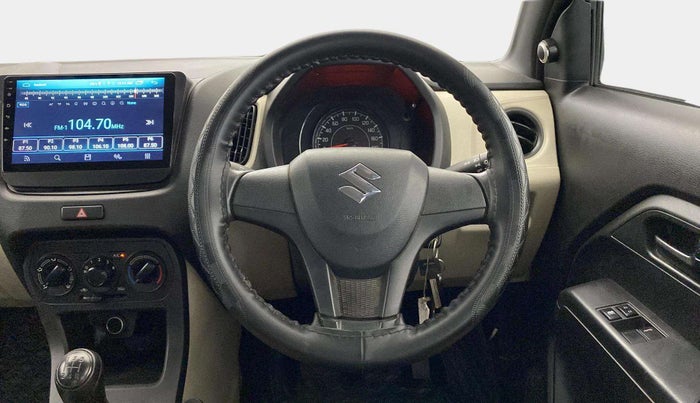 2020 Maruti New Wagon-R LXI CNG (O) 1.0, CNG, Manual, 65,595 km, Steering Wheel Close Up