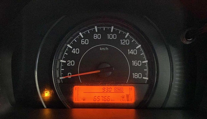 2020 Maruti New Wagon-R LXI CNG (O) 1.0, CNG, Manual, 65,595 km, Odometer Image