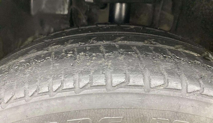 2021 Tata Tiago XZA PLUS DUAL TONE PETROL, Petrol, Automatic, 57,454 km, Left Front Tyre Tread
