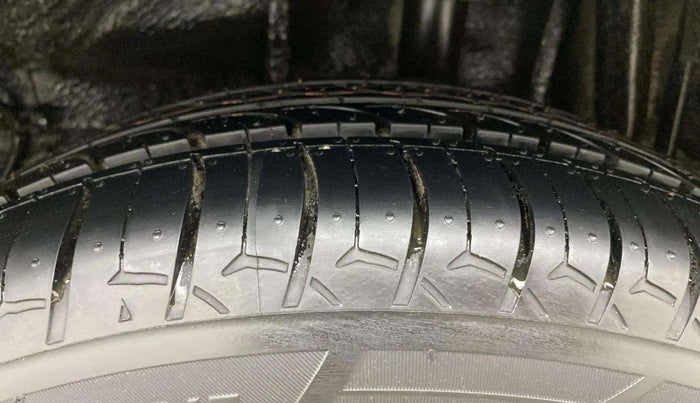 2021 Tata Tiago XZA PLUS DUAL TONE PETROL, Petrol, Automatic, 57,454 km, Left Rear Tyre Tread
