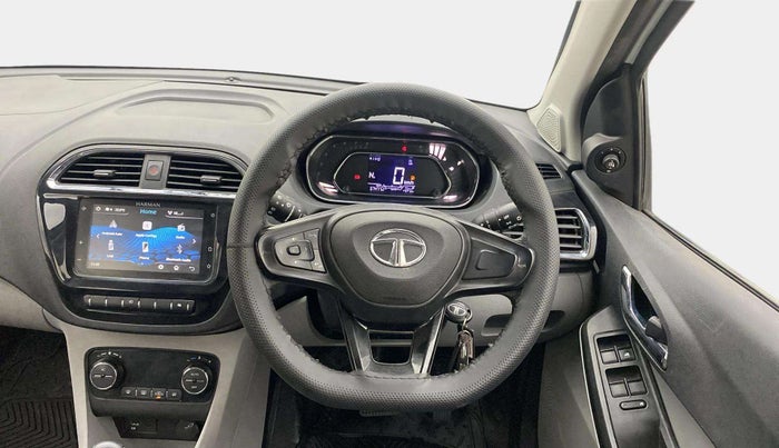 2021 Tata Tiago XZA PLUS DUAL TONE PETROL, Petrol, Automatic, 57,454 km, Steering Wheel Close Up