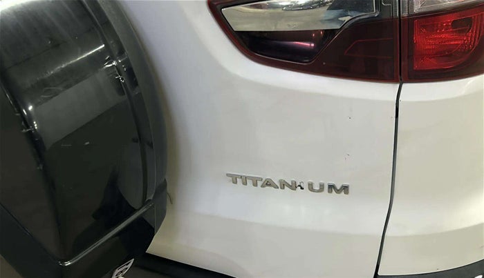 2019 Ford Ecosport TITANIUM 1.5L THUNDER EDTION PETROL, Petrol, Manual, 83,879 km, Dicky (Boot door) - Minor scratches