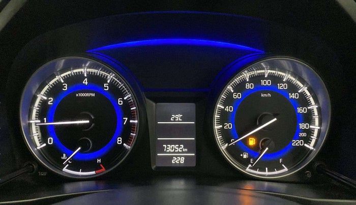 2019 Maruti Baleno DELTA PETROL 1.2, Petrol, Manual, 73,078 km, Odometer Image