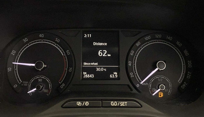 2022 Skoda SLAVIA AMBITION 1.0L TSI MT, Petrol, Manual, 28,776 km, Odometer Image