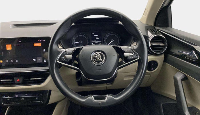 2022 Skoda SLAVIA AMBITION 1.0L TSI MT, Petrol, Manual, 28,776 km, Steering Wheel Close Up