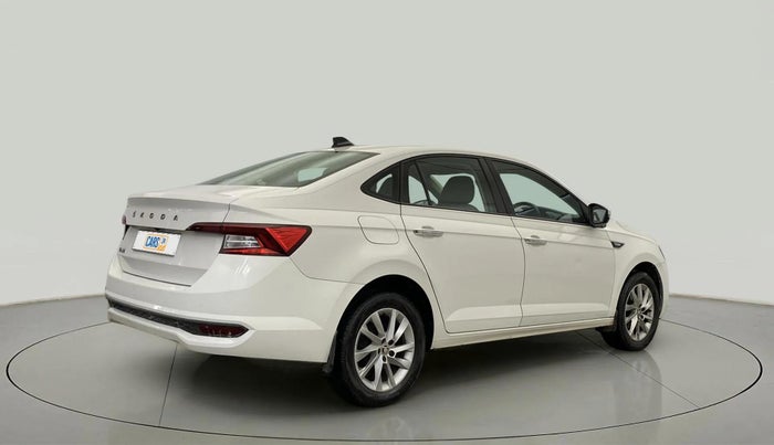 2022 Skoda SLAVIA AMBITION 1.0L TSI MT, Petrol, Manual, 28,776 km, Right Back Diagonal