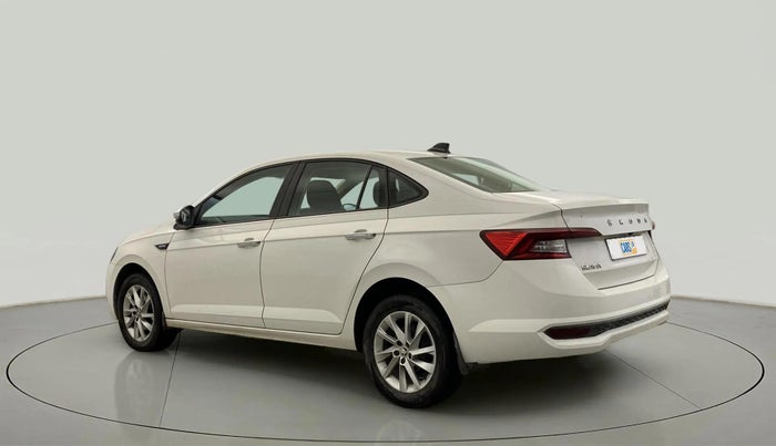 2022 Skoda SLAVIA AMBITION 1.0L TSI MT, Petrol, Manual, 28,776 km, Left Back Diagonal