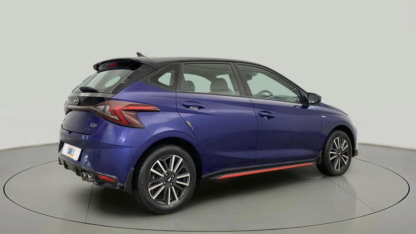 2022 Hyundai NEW I20 N LINE N8 1.0 TURBO GDI DCT DUAL TONE, Petrol, Automatic, 46,574 km, Right Back Diagonal