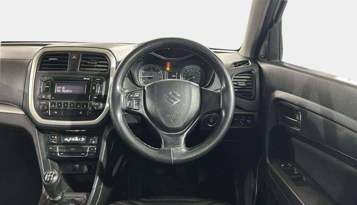 2020 Maruti Vitara Brezza VXI, Petrol, Manual, 46,146 km, Steering Wheel Close Up