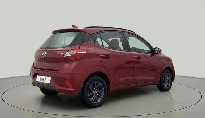2020 Hyundai GRAND I10 NIOS SPORTZ AMT 1.2 KAPPA VTVT, Petrol, Automatic, 63,785 km, Right Back Diagonal