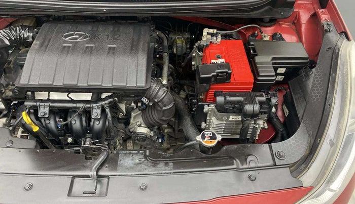 2020 Hyundai GRAND I10 NIOS SPORTZ AMT 1.2 KAPPA VTVT, Petrol, Automatic, 63,785 km, Engine View - Left