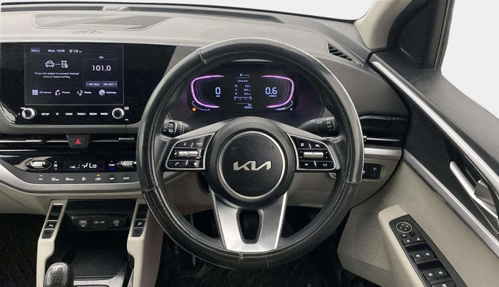 2022 KIA CARENS PRESTIGE PLUS 1.4 PETROL 7 STR, Petrol, Manual, 38,325 km, Steering Wheel Close Up