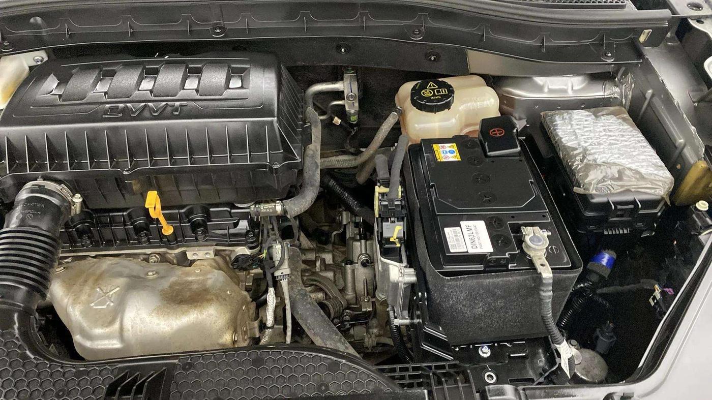 2022 MG ASTOR STYLE 1.5 MT, Petrol, Manual, 13,201 km, Engine View - Left