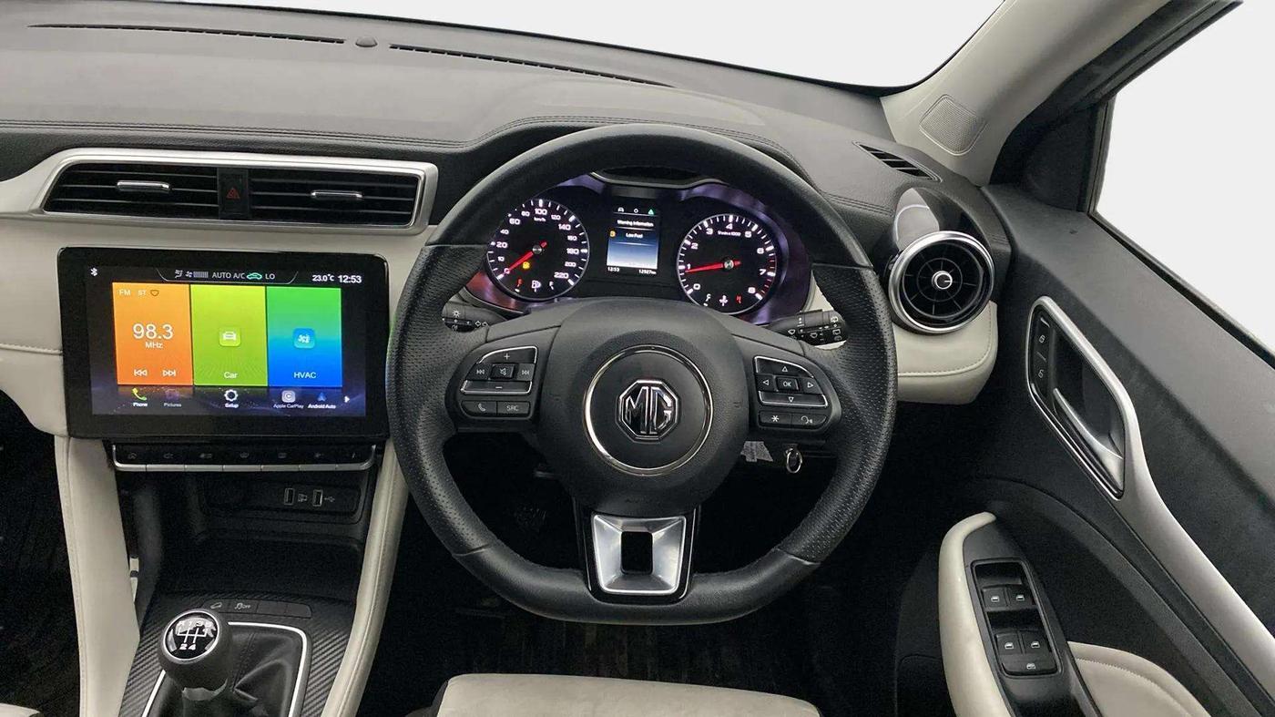 2022 MG ASTOR STYLE 1.5 MT, Petrol, Manual, 13,201 km, Steering Wheel Close Up