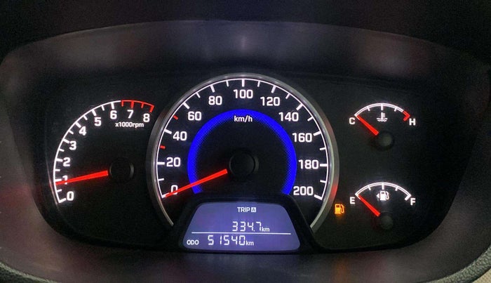 2018 Hyundai Grand i10 SPORTZ 1.2 KAPPA VTVT, Petrol, Manual, 51,484 km, Odometer Image