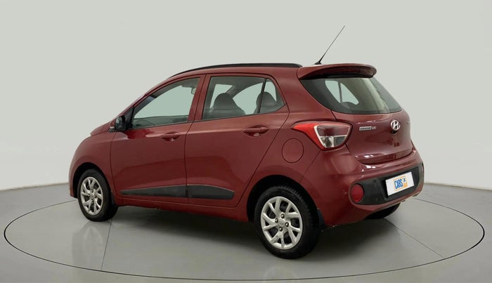 2018 Hyundai Grand i10 SPORTZ 1.2 KAPPA VTVT, Petrol, Manual, 51,484 km, Left Back Diagonal