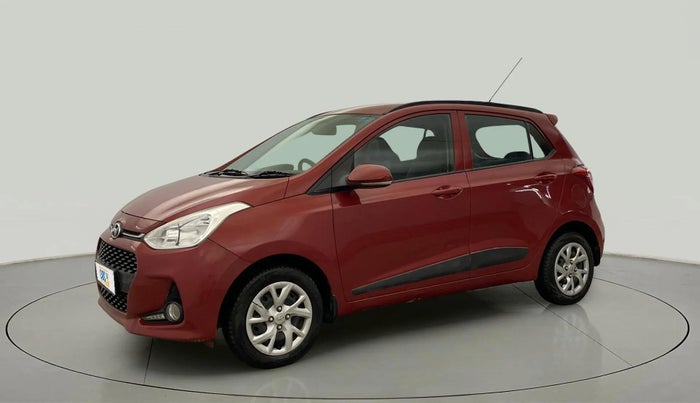 2018 Hyundai Grand i10 SPORTZ 1.2 KAPPA VTVT, Petrol, Manual, 51,484 km, Left Front Diagonal