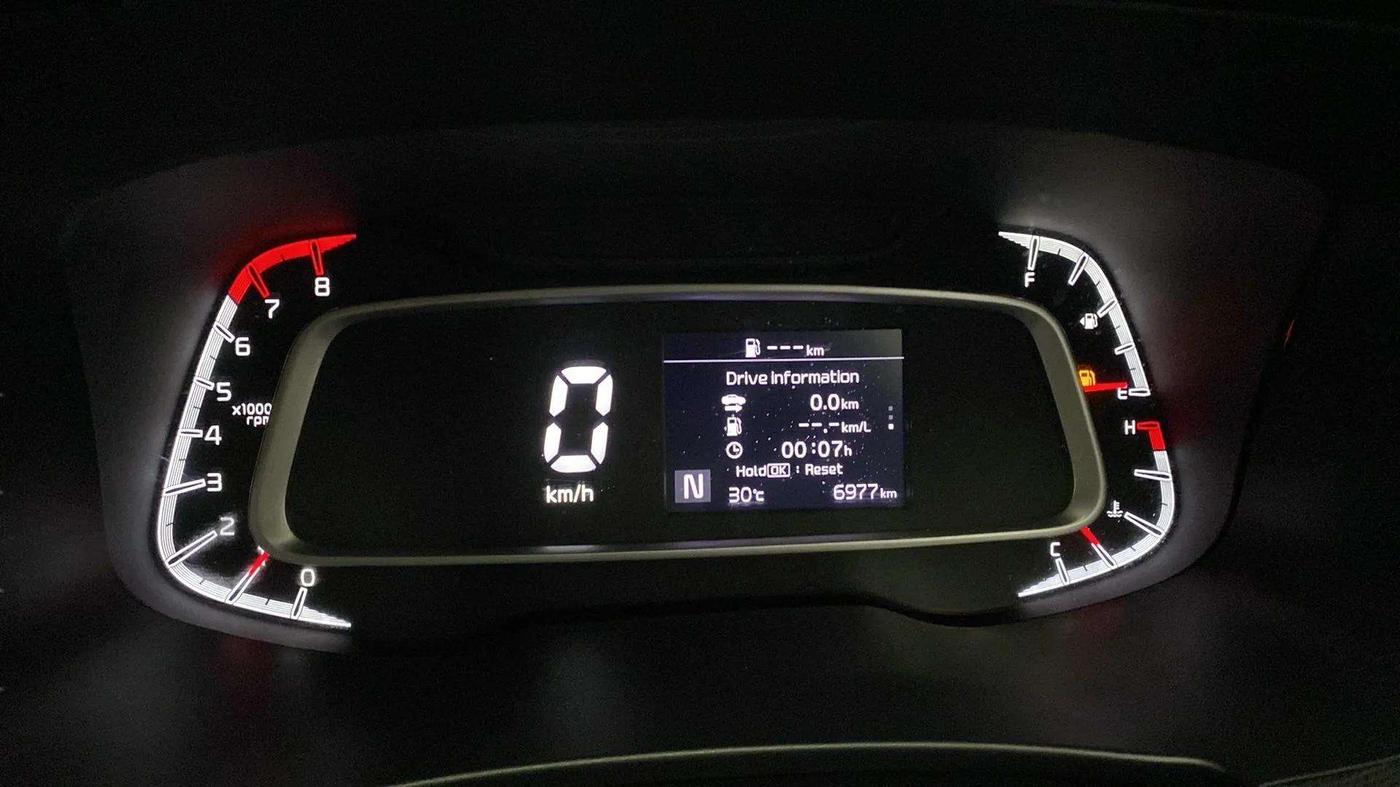 2022 KIA SONET HTK PLUS 1.0 IMT, Petrol, Manual, 6,981 km, Odometer Image