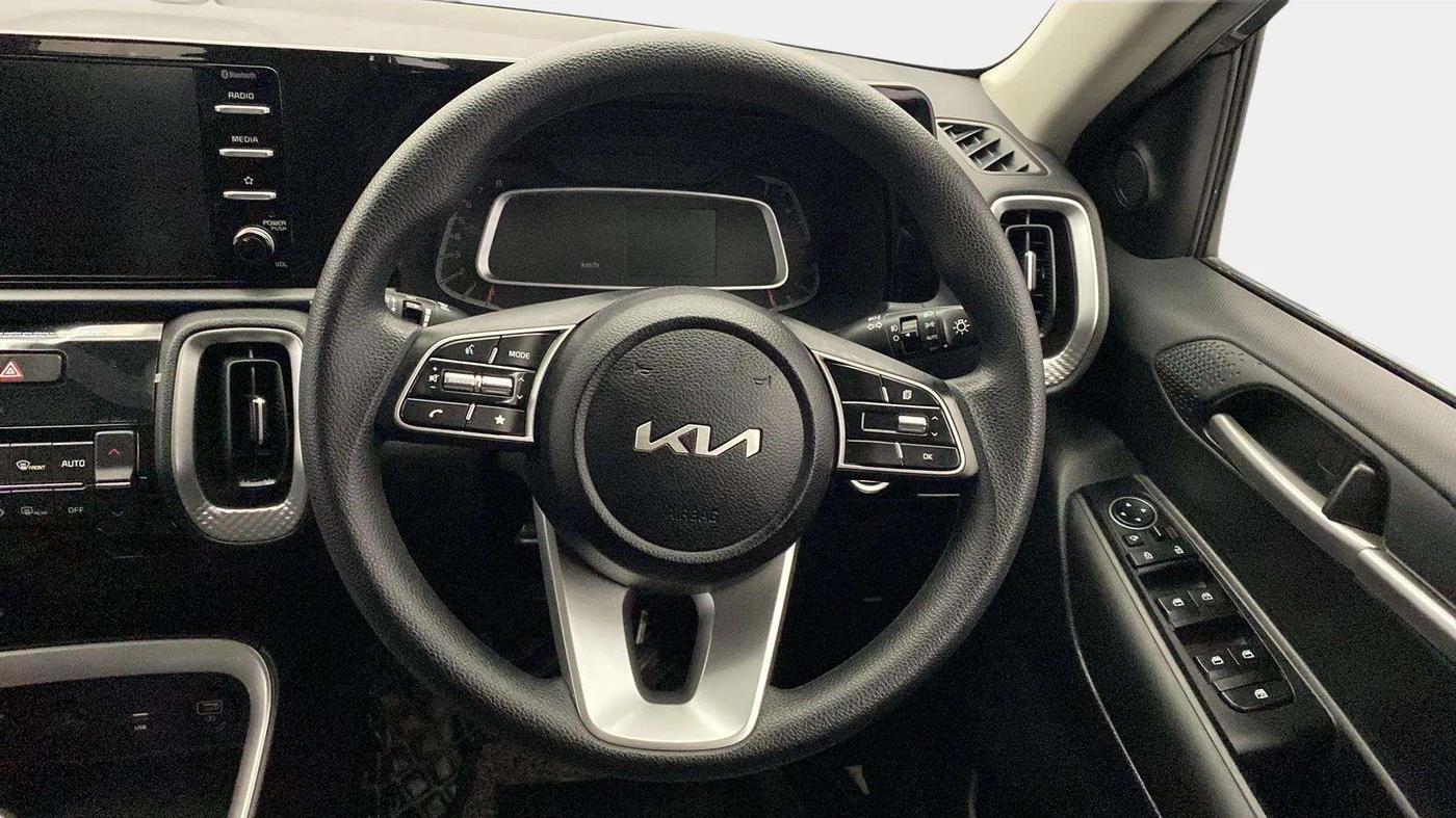 2022 KIA SONET HTK PLUS 1.0 IMT, Petrol, Manual, 6,981 km, Steering Wheel Close Up