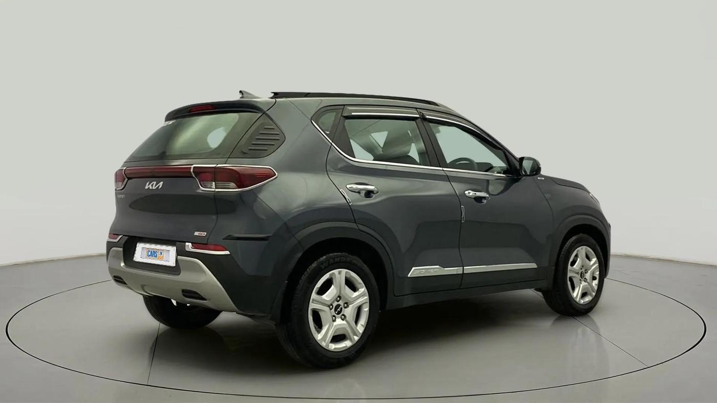 2022 KIA SONET HTK PLUS 1.0 IMT, Petrol, Manual, 6,981 km, Right Back Diagonal