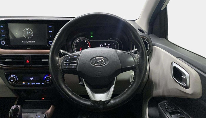 2020 Hyundai AURA SX PLUS 1.2 AMT, Petrol, Automatic, 72,147 km, Steering Wheel Close Up