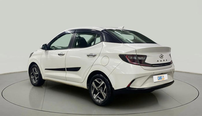 2020 Hyundai AURA SX PLUS 1.2 AMT, Petrol, Automatic, 72,147 km, Left Back Diagonal