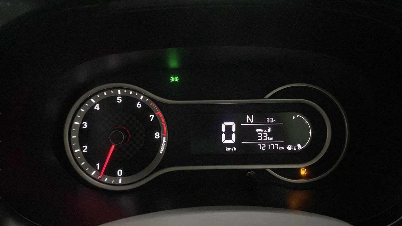 2020 Hyundai AURA SX PLUS 1.2 AMT, Petrol, Automatic, 72,200 km, Odometer Image