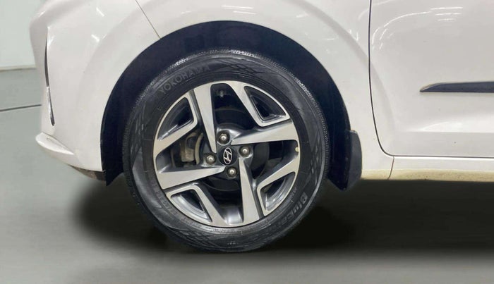 2020 Hyundai AURA SX PLUS 1.2 AMT, Petrol, Automatic, 72,147 km, Left Front Wheel