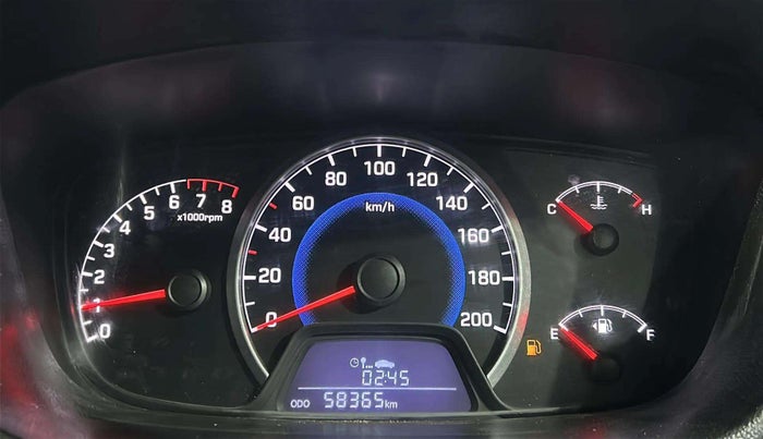 2015 Hyundai Grand i10 ASTA (O) 1.2 KAPPA VTVT, Petrol, Manual, 58,310 km, Odometer Image
