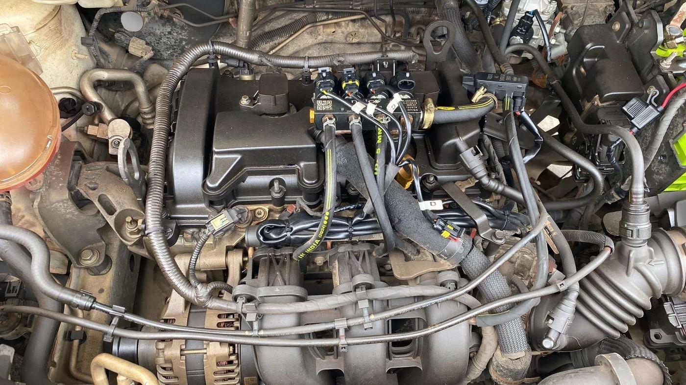 2019 Ford Ecosport TREND 1.5L PETROL, CNG, Manual, 47,782 km, Open Bonet