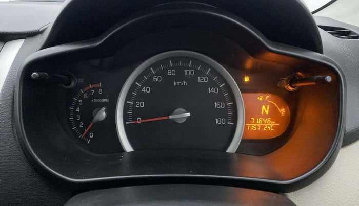 2014 Maruti Celerio VXI AMT, Petrol, Automatic, 71,631 km, Odometer Image