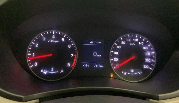 2018 Hyundai Elite i20 ASTA 1.2 (O), Petrol, Manual, 38,095 km, Odometer Image