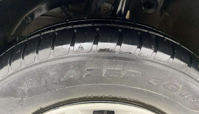 2019 Maruti Dzire VXI, Petrol, Manual, 34,805 km, Left Front Tyre Tread