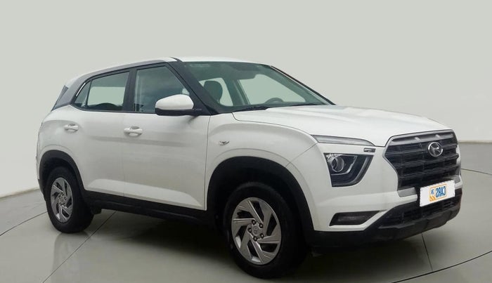 2021 Hyundai Creta E 1.5 PETROL, Petrol, Manual, 83,637 km, Right Front Diagonal
