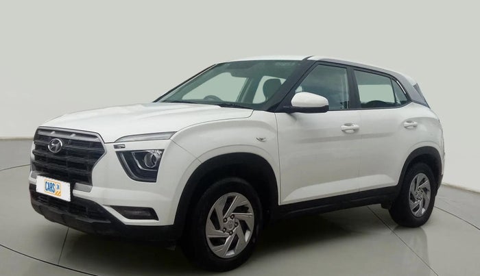 2021 Hyundai Creta E 1.5 PETROL, Petrol, Manual, 83,637 km, Left Front Diagonal