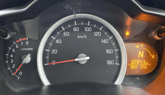 2018 Maruti Celerio VXI AMT, Petrol, Automatic, 32,843 km, Odometer Image