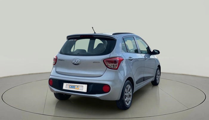 2018 Hyundai Grand i10 SPORTZ 1.2 KAPPA VTVT, CNG, Manual, 74,030 km, Right Back Diagonal