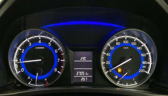 2016 Maruti Baleno DELTA PETROL 1.2, Petrol, Manual, 37,043 km, Odometer Image