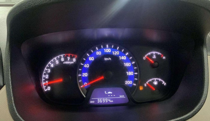 2015 Hyundai Xcent S 1.2, Petrol, Manual, 36,977 km, Odometer Image
