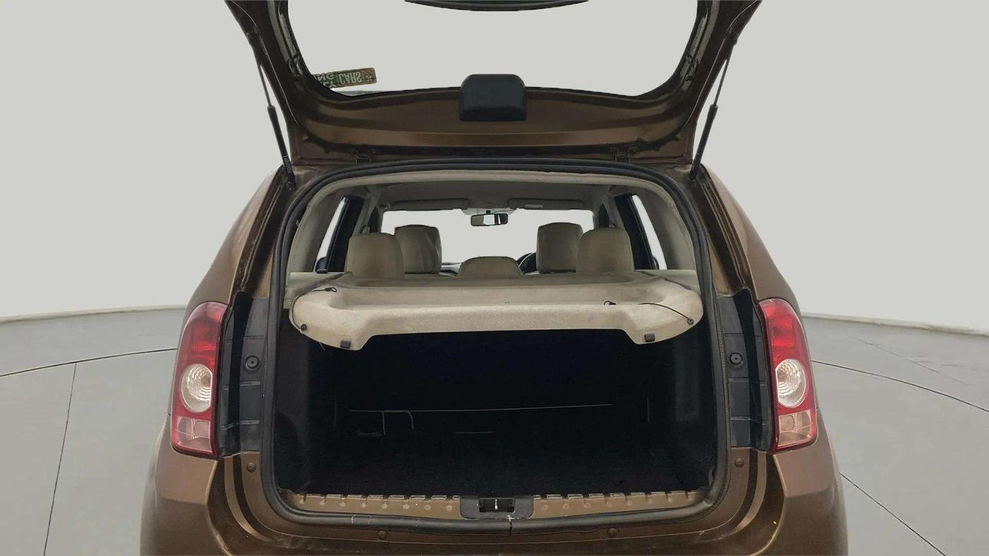 2015 Renault Duster 110 PS RXL DIESEL, Diesel, Manual, 58,263 km, Boot Open Zoomed View