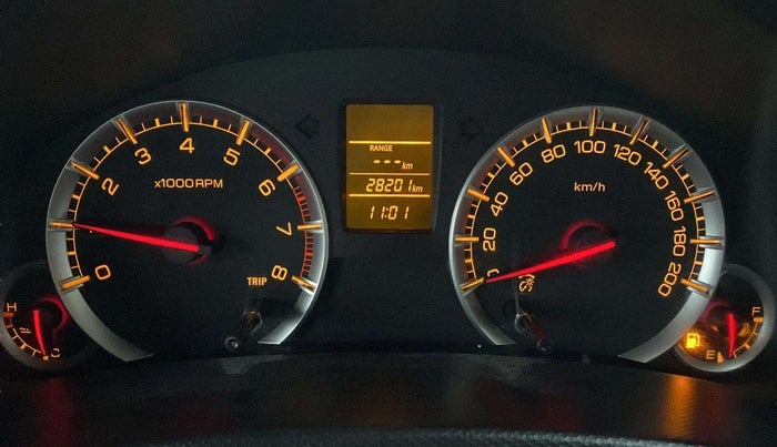 2014 Maruti Swift VXI, Petrol, Manual, 28,193 km, Odometer Image