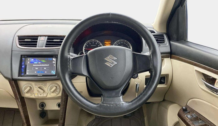 2015 Maruti Swift Dzire VXI, Petrol, Manual, 78,339 km, Steering Wheel Close Up