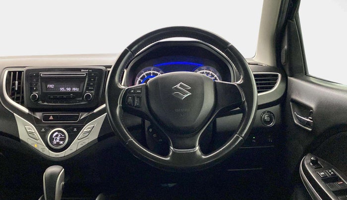 2018 Maruti Baleno ZETA CVT PETROL 1.2, Petrol, Automatic, 77,475 km, Steering Wheel Close Up