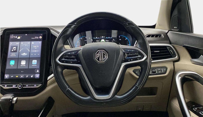 2021 MG HECTOR SHARP 1.5 PETROL CVT, Petrol, Automatic, 68,810 km, Steering Wheel Close Up