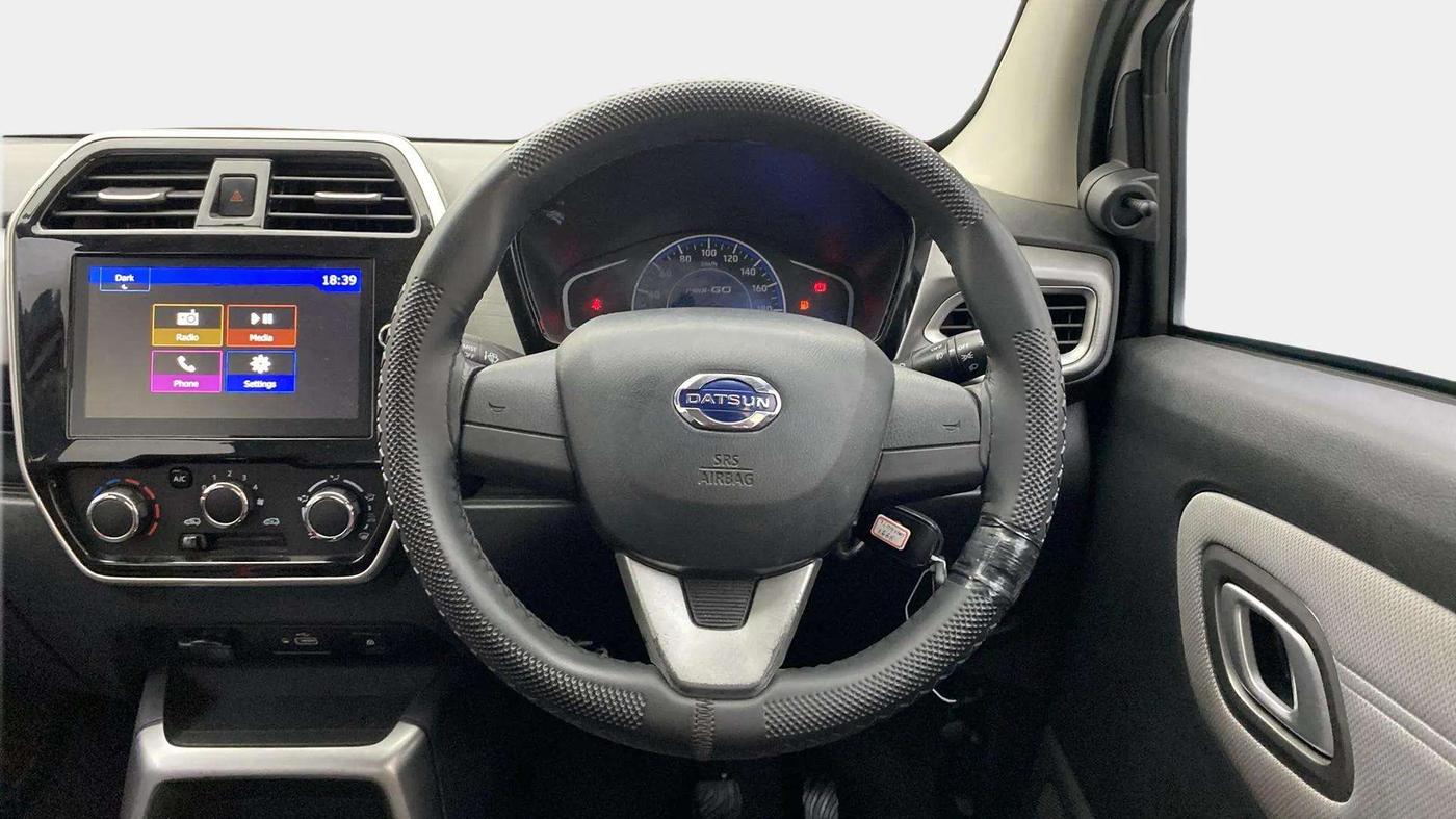 2020 Datsun Redi Go T(O) 1.0 AMT, Petrol, Automatic, 40,330 km, Steering Wheel Close Up