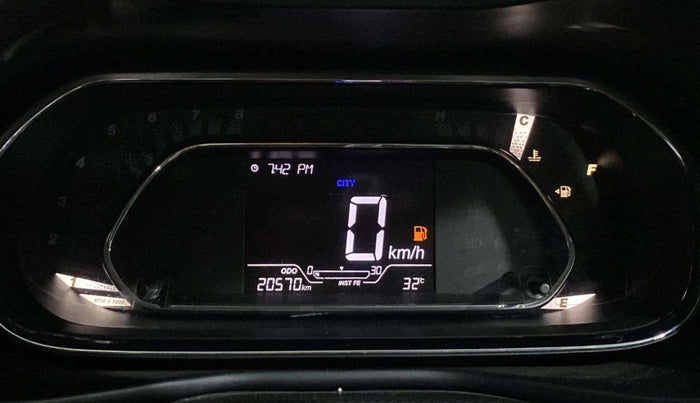 2020 Tata NEXON XZ PLUS PETROL, Petrol, Manual, 20,563 km, Odometer Image