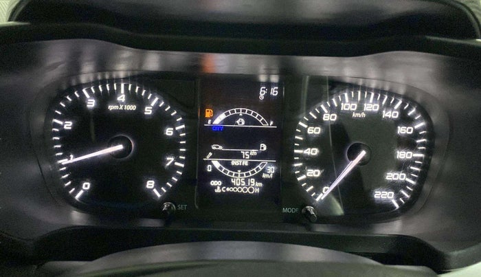 2021 Tata ALTROZ XE PETROL, Petrol, Manual, 40,456 km, Odometer Image