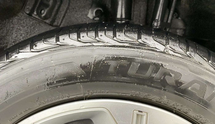 2021 Tata NEXON XZ PETROL, Petrol, Manual, 81,483 km, Left Rear Tyre Tread
