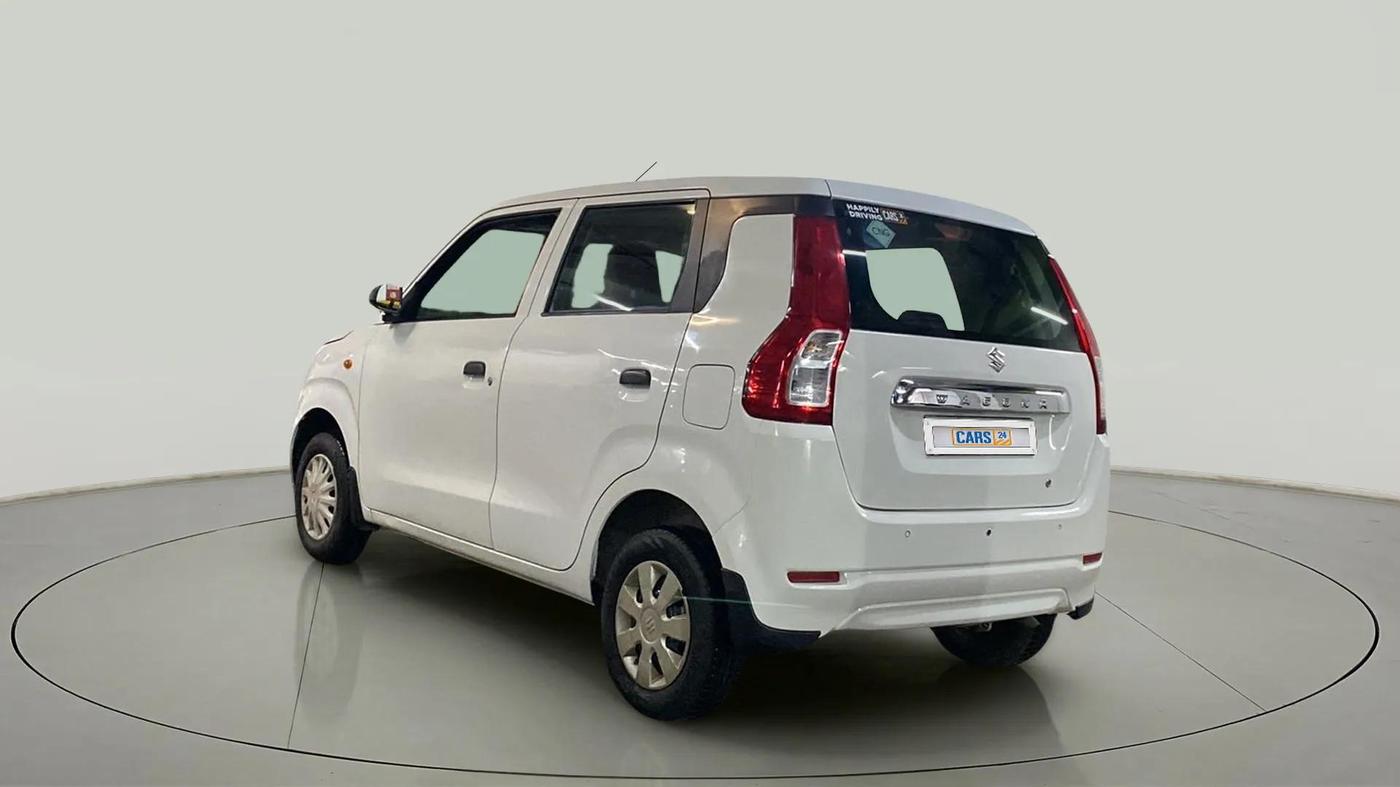2019 Maruti New Wagon-R LXI CNG 1.0, CNG, Manual, 60,953 km, Left Back Diagonal
